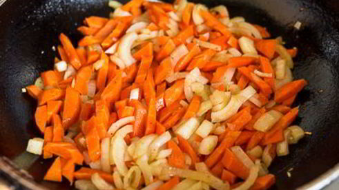 рагу из ассорти куриных потрошков