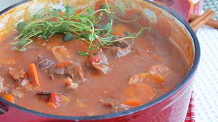 Рагу из баранины с абрикосами