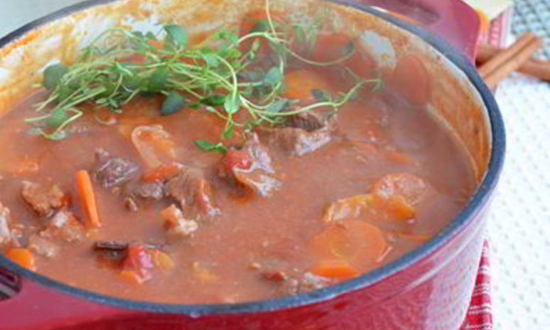 Рецепт рагу из баранины с абрикосами