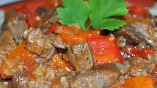 Рагу из баранины с овощами