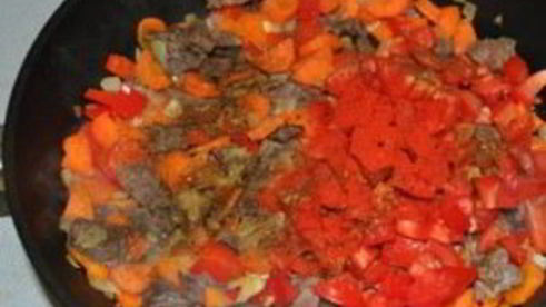 рагу из баранины с овощами