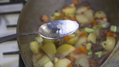 рагу из говядины овощное с картофелем