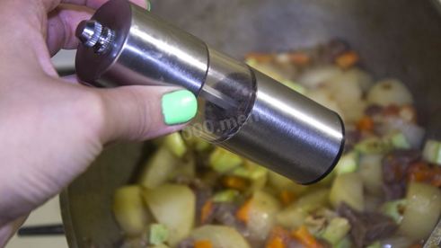 рагу из говядины овощное с картофелем