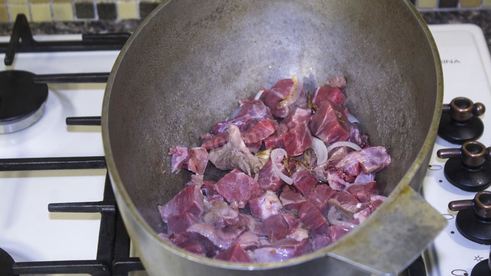 рагу из говядины овощное с картофелем