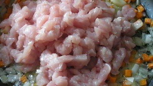 рагу из индейки с майораном