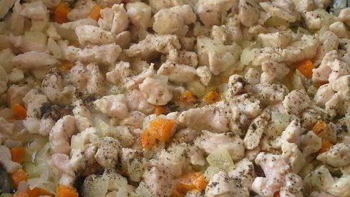 рагу из индейки с майораном