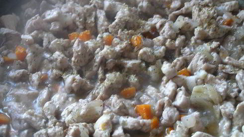 рагу из индейки с майораном