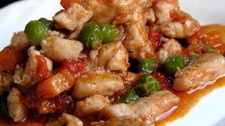 Рагу из индейки в мультиварке