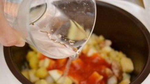 рагу из индейки в мультиварке