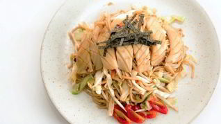 Рагу из кальмара с овощами