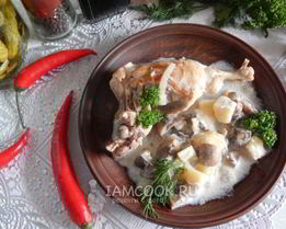 Рагу из кролика с картофелем