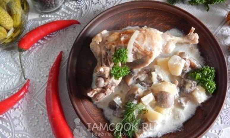 Рецепт рагу из кролика с картофелем