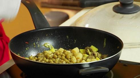 рагу из куриных сердечек