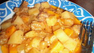 Рагу на молоке Солнышко