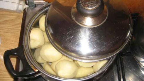 рагу овощное с картофельным пюре