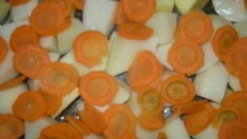 рагу с говядиной и овощами