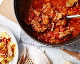 Свиное рагу на косточке