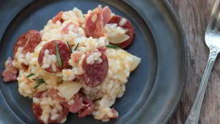 Булгур в стиле ризотто