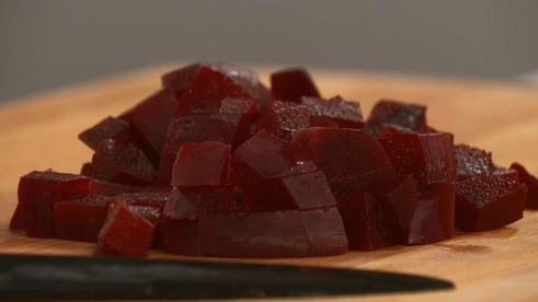 красное ризотто из перловки