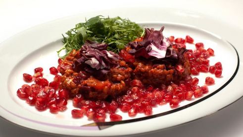 красное ризотто из перловки