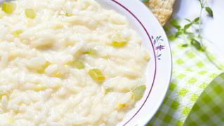 Лимонное ризотто