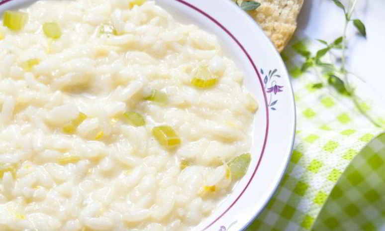 Рецепт лимонного ризотто