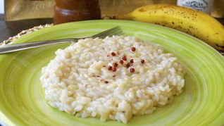 Ризотто с бананом