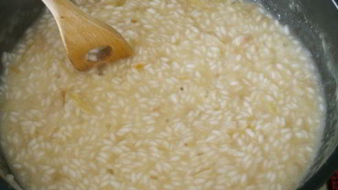 ризотто с бананом