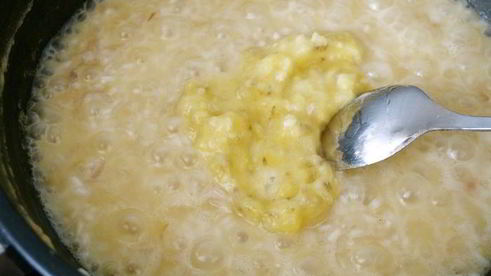 ризотто с бананом