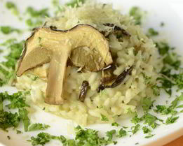 Ризотто с белыми грибами