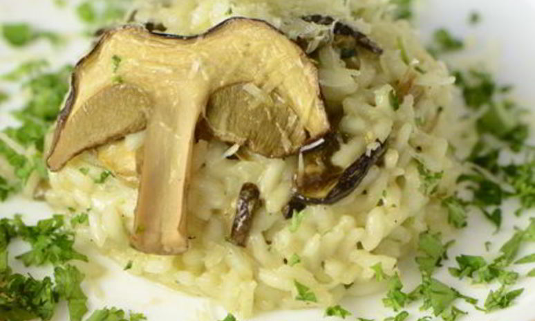 Рецепт ризотто с белыми грибами