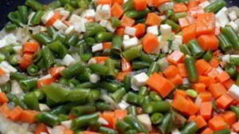 ризотто с фасолью