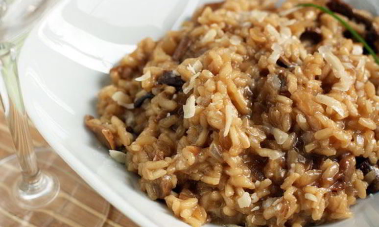 Рецепт ризотто с грибами