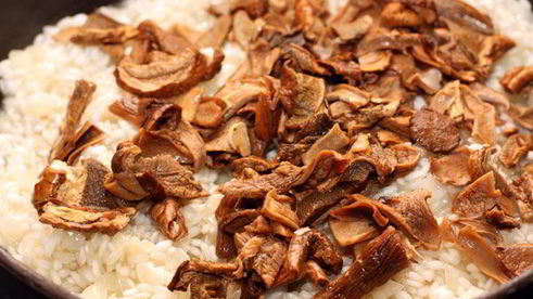 ризотто с грибами