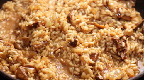 ризотто с грибами