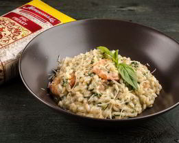 Ризотто с креветками