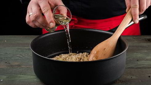 ризотто с креветками