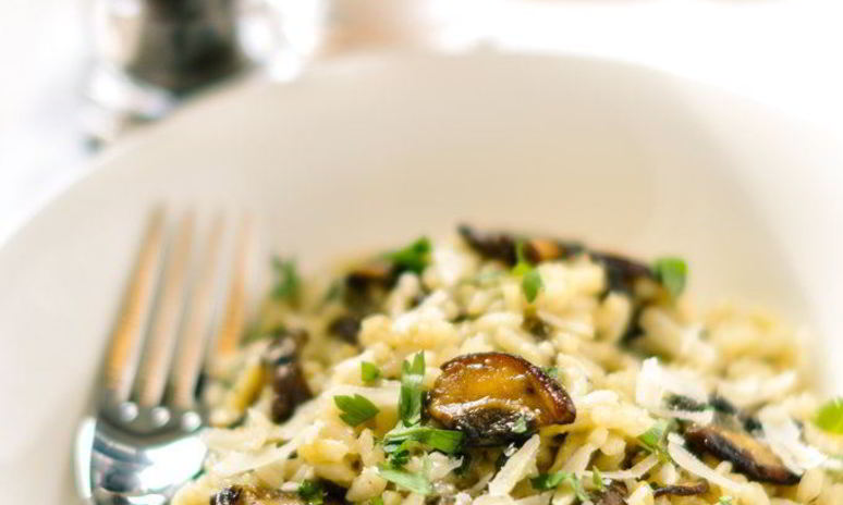 Рецепт ризотто с лесными грибами