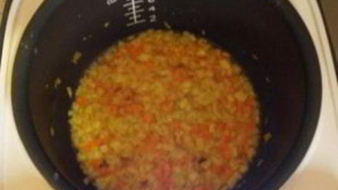 ризотто с морепродуктами в мультиварке