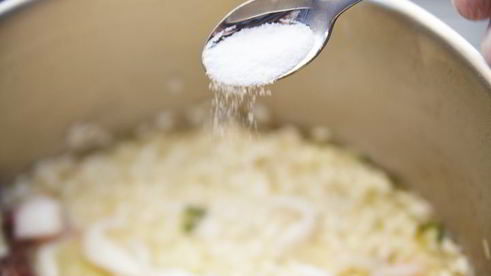 ризотто с осьминогом