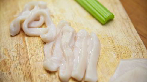 ризотто с осьминогом