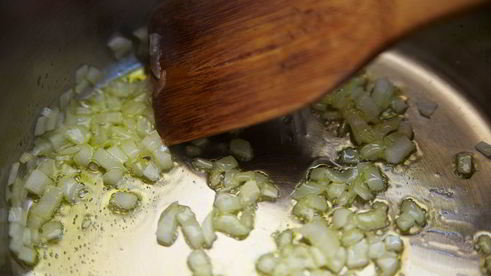 ризотто с осьминогом