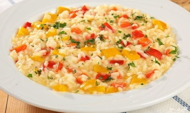 Рецепт ризотто с перцем