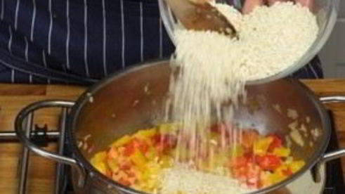 ризотто с перцем