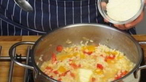 ризотто с перцем