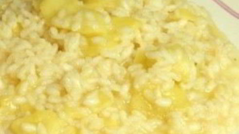 ризотто с яблоками