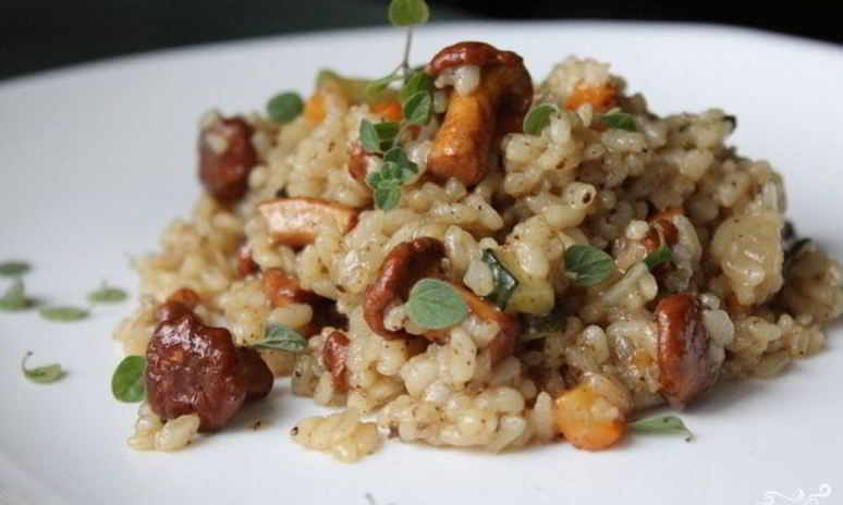 Рецепт ризотто с замороженными овощами