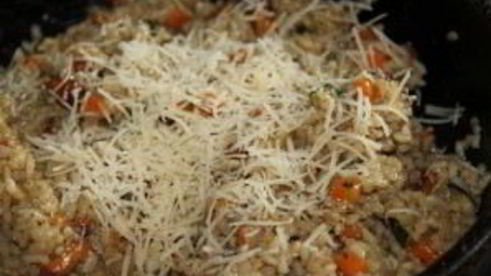 ризотто с замороженными овощами