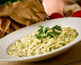 Ризотто со шпинатом