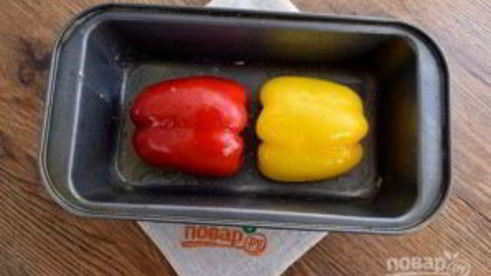 ризотто в болгарском перце